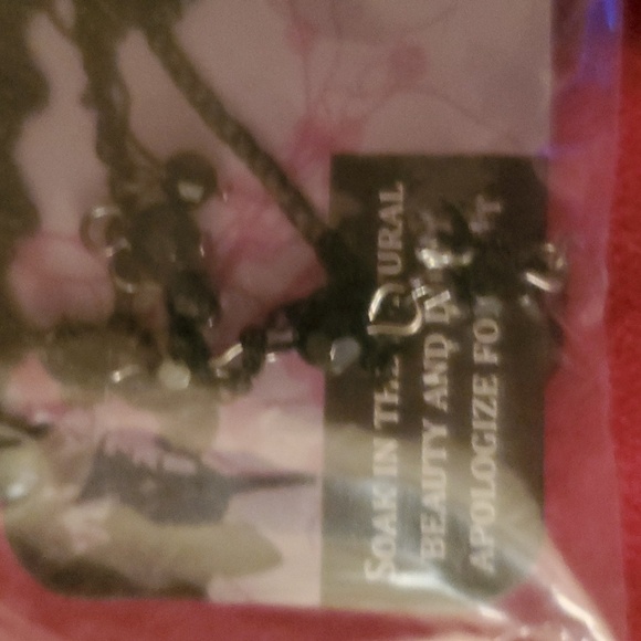 *NWT* Hot Topic's Cosmic Aura Black Lace Beaded Choker - Picture 15 of 16